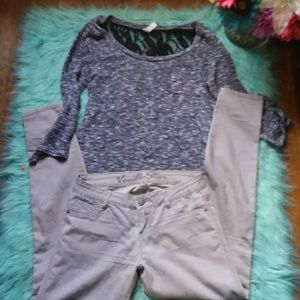 Vanilla Star Jeans (Light Gray)